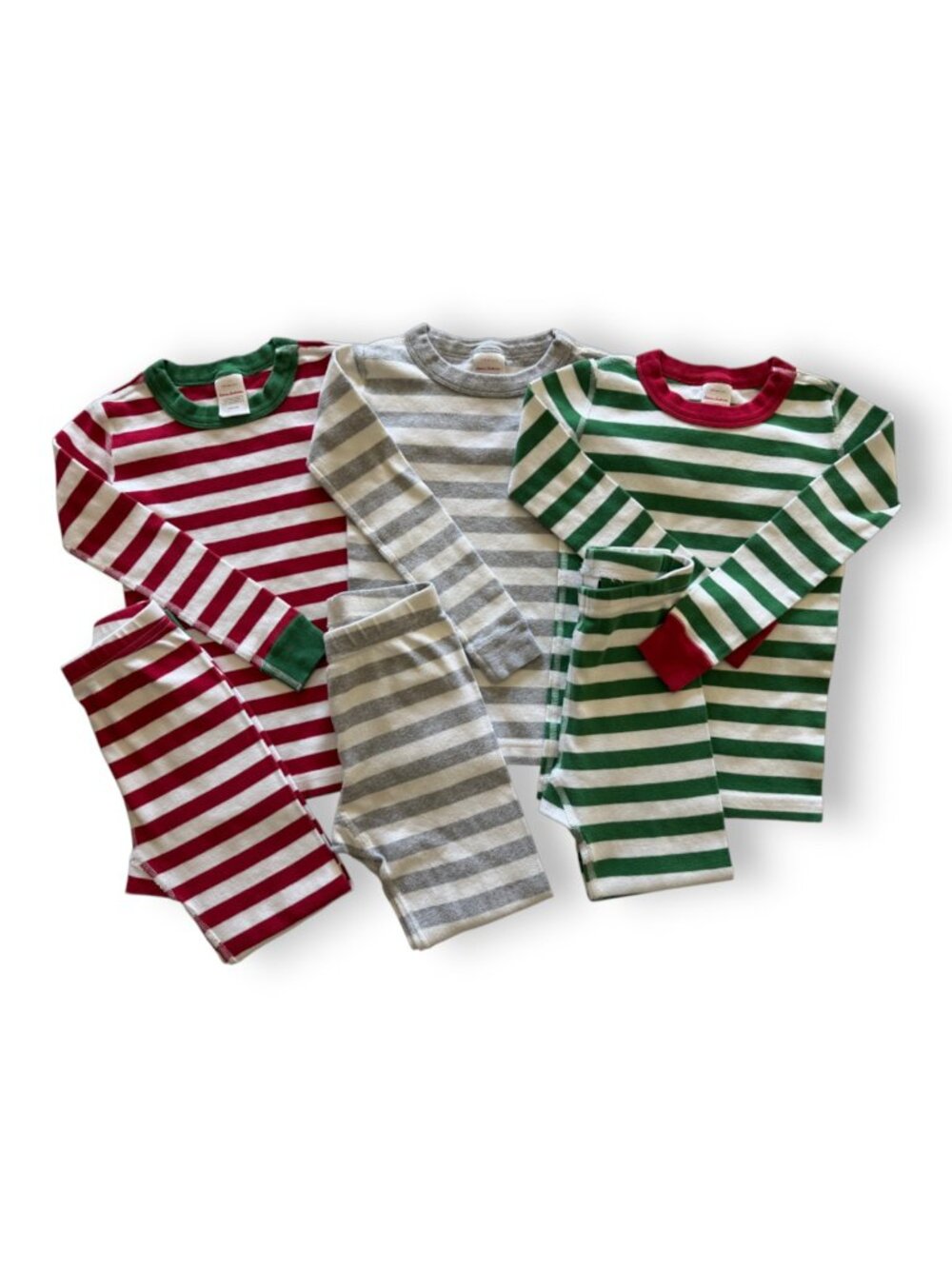 Hanna Andersson Pajamas Lot of 3 Sets Size 5 Stripes